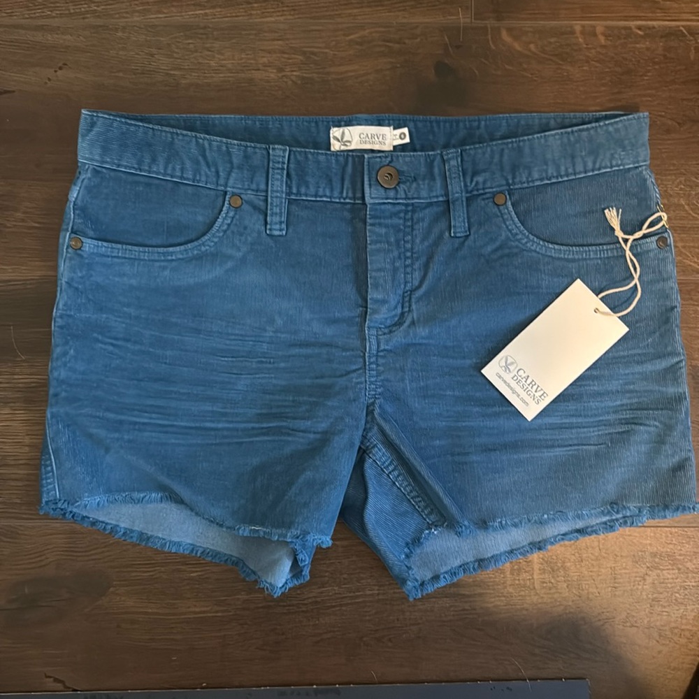 Brand new Carve Designs Oahu Shorts - Pacifica - Size 6